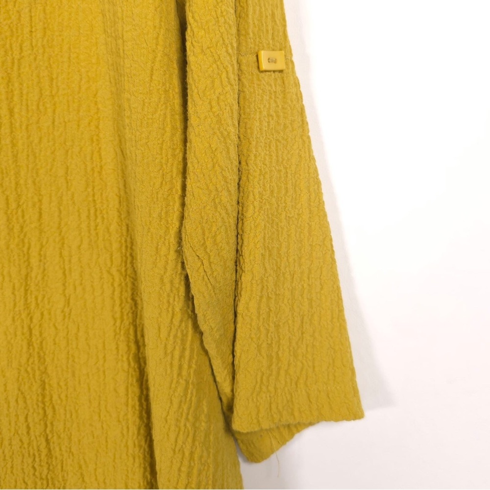 Ali Miles Asymmetrical Tunic Top Cowl Neck Lagenlook Crinkle Women’s‎ MEDIUM - Picture 14 of 16